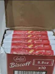 Lotus Biscoff European Biscuit Cookies - 8.8 Ounce BBD 2023-24 QTY 10 Best Deal