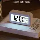 LED Digital Alarm Clock Temperature Date Electronic LCD Clock Bedside