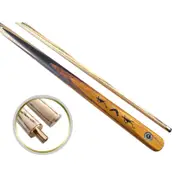 Desert Cue The Great Sandy Desert - 2 Pieces with rod Ebony butt with 4 cotnkerberry splice