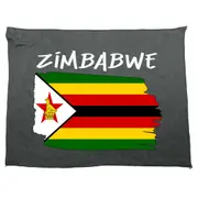 Zimbabwe Country Flag Nationality - Gym Sports Towel