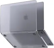 [soonjet] for MacBook Pro 14 inch Case 2024-2021 M4- M1 [100% Match Official Color] [Scientific Slim] A3112 A3185 A3401 A2992 A2918 A2779 A2442 Hard Case Matte Cover for Laptop - Space Gray Clear