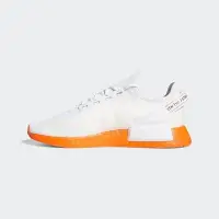 在飛比找Yahoo!奇摩拍賣優惠-Adidas NMD R1 V2 白 橘 Boost 經典 