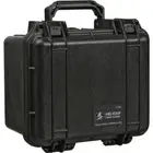 New Pelican 1300 Watertight Mini-D Hard Case without Foam Insert - Black #37848