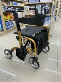 在飛比找樂天市場購物網優惠-國泰醫院區 雙向健步車 助步車老人車 助行車