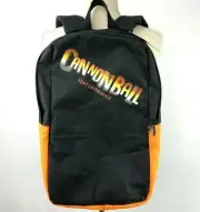 Cannonball Fort Lauderdale Backpack Black Orange Canvas New Extras