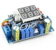 MPPT Solar Panel Controller 5A DC-DC Step-down CC/CV Charging Module LED Display