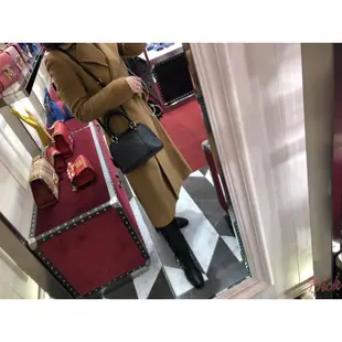 【歐洲outlet正品】GUCCI 經典 LOGO 滿版 壓紋 小 貝殼包