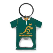Wallabies Australian Rugby Union Bottle Opener Keyring