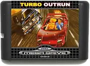 Royal Retro Turbo Outrun 16 bit MD Game Card For Sega Mega Drive For Genesis-(PAL-J)