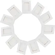 GETAJGHSD 30pcs Full Frame DIY Photo Envelopes Cardboard Window Frames for Storing