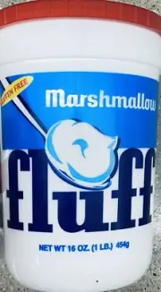 NEW Marshmallow Fluff spread Gluten Free Fat Free 16 oz Tub - FREE SHIP