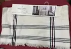 Hearth & Hand Magnolia Oversized Table Runner 20”x90” Red Black Plaid HTF
