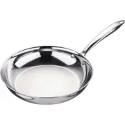 Bergner Stainless Steel Triply Deep Fry Pan Faster Cooking Induction Base 24 cm