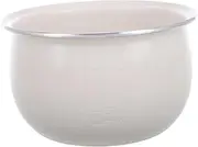Alipis Rice Cooker Inner Pot Replacement Non Stick Ceramic Rice Cooking Container Removable Hemisphere Pot for Versatile Cooking for Family Gatherings and Meals