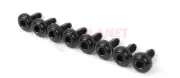Ford Falcon FG FGX BARRA Coil Cover Titanium Bolts SET BLACK XR6 Turbo 4.0L 6 Cy