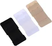 [TOGEVAL] 2-hook Bra Extender for Women Bra Strap Extender in Elastic Cotton Nude