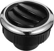 BESTOYARD C Round Air Conditioning Vent Outlet for Rv Bus Electroplated Finish Compatible with Tube Durable Material for DIY Repair Replacement