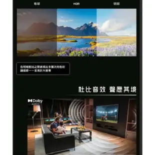 HERAN 禾聯HD-65MF1 65吋4K UHD聯網液晶電視 (含運無安裝無視訊盒)