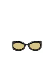 square tinted sunglasses One size Black