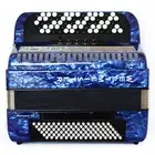 NEW Weltmeister Romance 703, 5 Row B System Button Accordion 96 Bass Straps Case