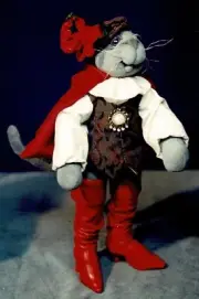 Cloth Art Doll Pattern "Puss 'n Boots" by Karen Shifton
