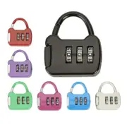 Zinc Alloy Combination Padlock Locker Anti-theft Locks Rustproof Colorful