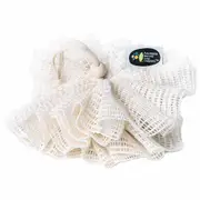 ANSC 100% Organic Cotton Shower Puff | Flora & Fauna AU