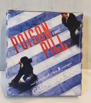 2013 Poison Pill A Novel by Glenn Kaplan Unabridged Audiobook 10 CD'S Sealed