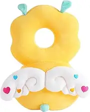 Valicaer Baby Head Protection, Baby Head Protection, Backpack, Breathable Baby Head Protective Pads, Adjustable Back Protector, Baby Protective Pillow, Toddler Headrests, Back Protection Pillow for 4