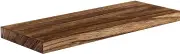 Wall-Mounted Wooden Shelving for Balcony, Bathroom, and Living Room - Space-Saving Partition and Decorative Storage