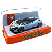 NEW Scalextric C4394 McLaren 720S Gulf Edition 1/32 Slot Car FREE US SHIP