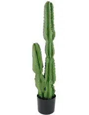 [SOGA] Artificial Indoor Cactus Tree 2 Heads 95cm in Multi