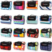 Meteor Picnic Blanket in 8 Sizes - Fits 1-12 People - Soft Fleece, Foldable, Wat