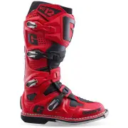 SG-12 Black Red Motocross Boots