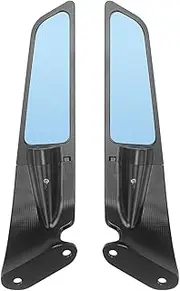 GZDLMoto Winglet Rearview mirror Compatible with K-awasaki Ninja ZX6R Ninja 636 2019-2024 Adjustbalbe Sports Stealth Mirrors