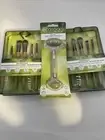 (3)pack 1 Jade Roller For Face Promote Circulation, 2 Kit Brushes Ecotools