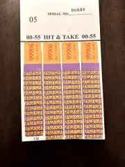 One Dozen Hit & Take 00-55 Pull Tabs/Jar Tickets Free Shipping USA