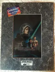 STAR WARS:THE RETURN OF THE JEDI CHROMARTCOLLECTIBLES INTERNATIONAL ART PRINT
