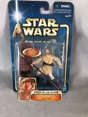 Star Wars Attack of the Clone Wars Obi-Wan Kenobi Acklay Battle w/ Spear 2002