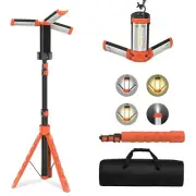 T-SUN Rechargeable 9000mAh Camping Light with Stand – Cordless Work Light