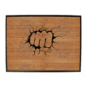 Fist Punch - Funny Novelty Doormat Man Cave Floor mat
