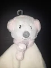 Carters White Polar Bear Lovey