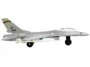General Dynamics F-16 Fighting Falcon Fighter Aircraft Gray "United States Air F