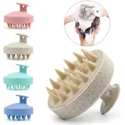 4Pcs Silicone Shampoo Brush Scalp Comb Hair Washing Comb Body Massage Brush