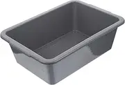 Gatuida Commercial Grade Storage Tubs Rectangular Plastic Bin Hotel Dish Wash Basin Tub