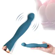 Multi G Spot Vibrator Clitoris Butt Plug Anal Massager Stimulator Sex Toy silico