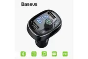 Baseus Handsfree Wireless Bluetooth FM Transmitter MP3 Music Player Dual Car Charger