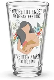 Teegarb Letter Blanket Novelty If Your Offended By My Breastfeeding Pun Sayings Hilarious Lactate 5