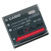 2pcs NP-120 Battery For CASIO Exilim EX-S200 S300 ZS10 ZS15 Z680 TZ20 ZS12