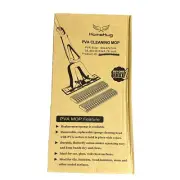 Homshug all purpose adjustable pva sponge mop with 2 absorbent mop head refill